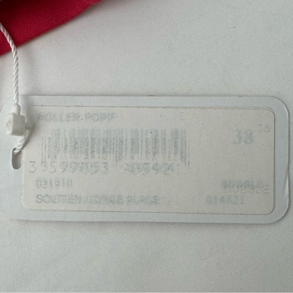 NWT ERES “Pop Roller” Button Detailed Halter Bikini Top Fuchsia Pink Full Cup - Picture 16 of 16